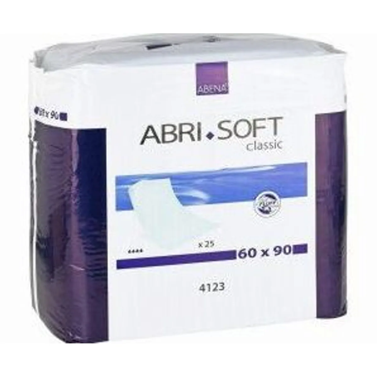 Abena Abri Soft Krankenunterlage 60 x 90 cm, hohe Saugfähigkeit, rutschfeste Unterseite, sanft zur Haut 3
