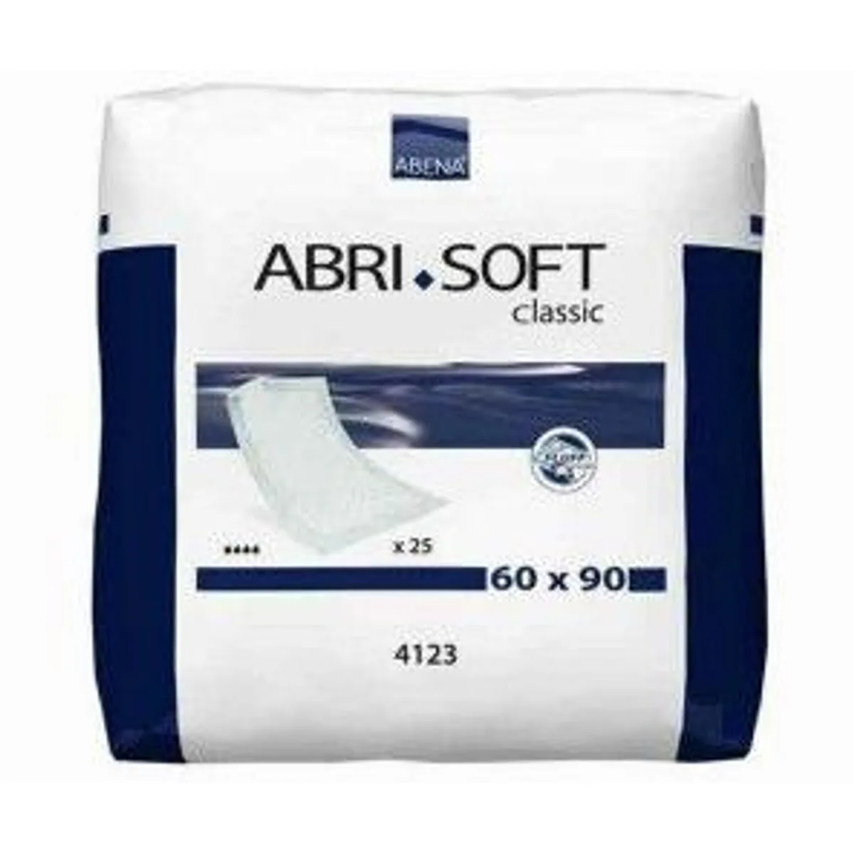 Abena Abri Soft Krankenunterlage 60 x 90 cm, hohe Saugfähigkeit, weiches Obermaterial, rutschfeste Unterseite 5