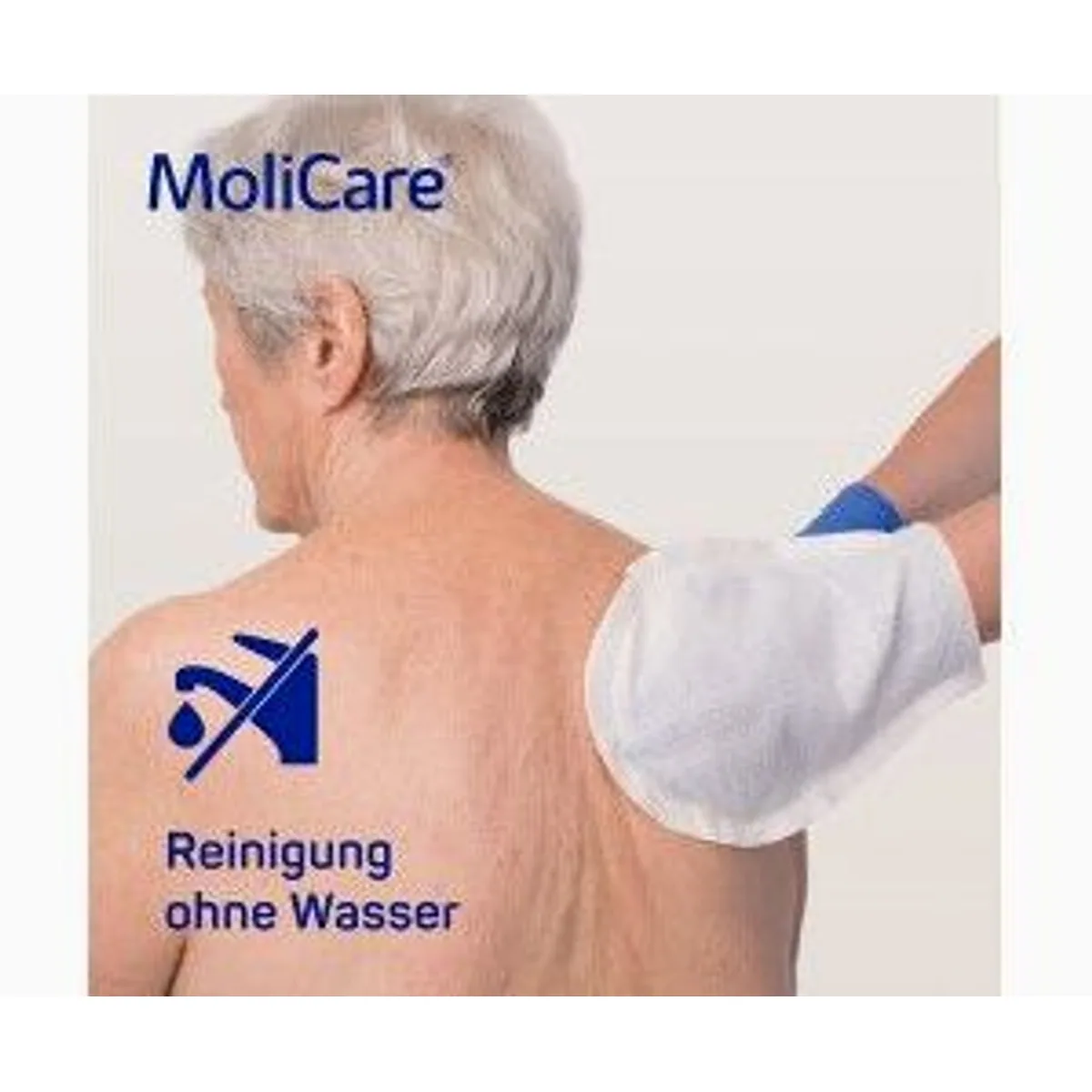 MoliCare Skin Waschhandschuhe, sanfte Reinigung & Hautschutz, 8 Stück 3