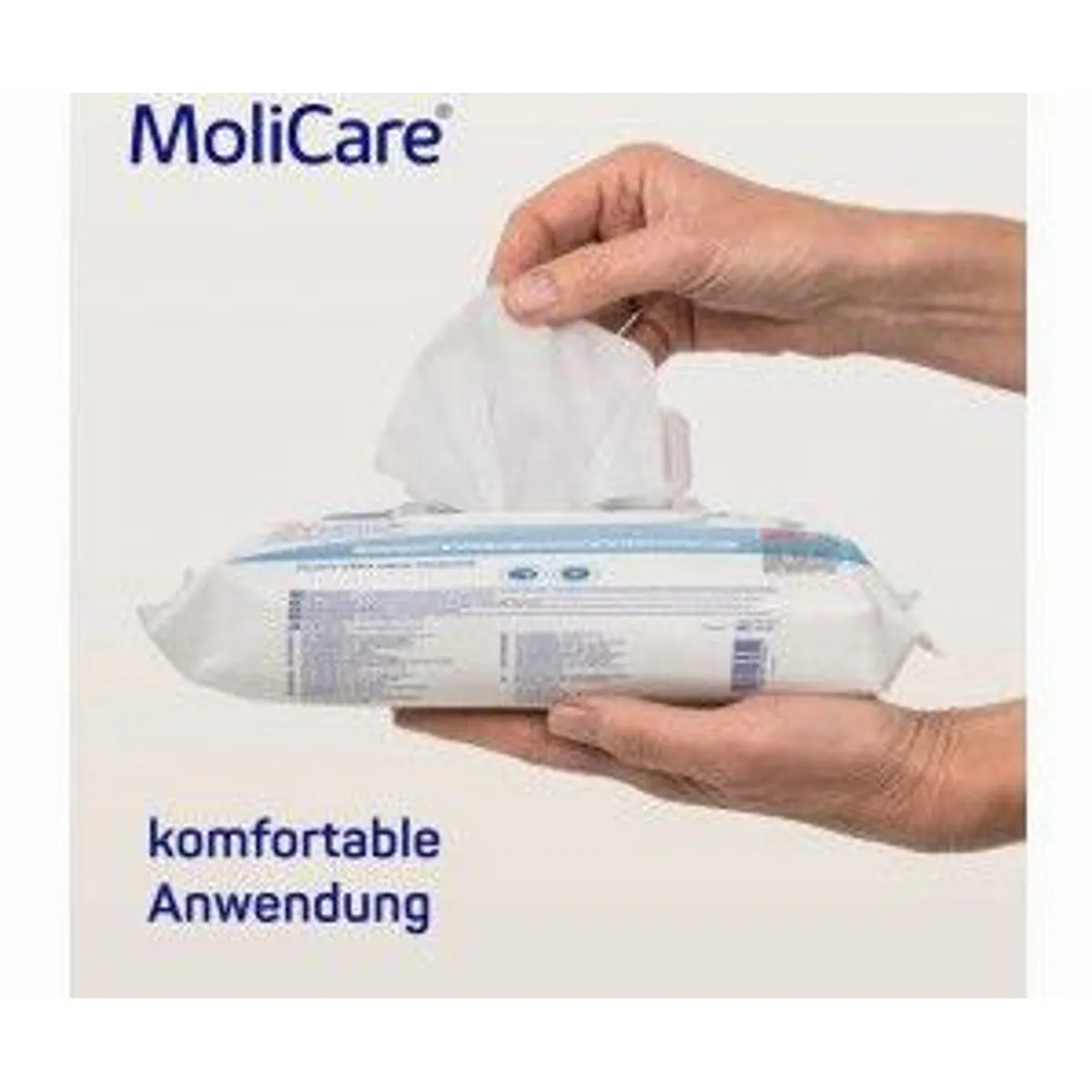 MoliCare Skin Feuchtpflegetücher, sanfte Reinigung für empfindliche Haut 4