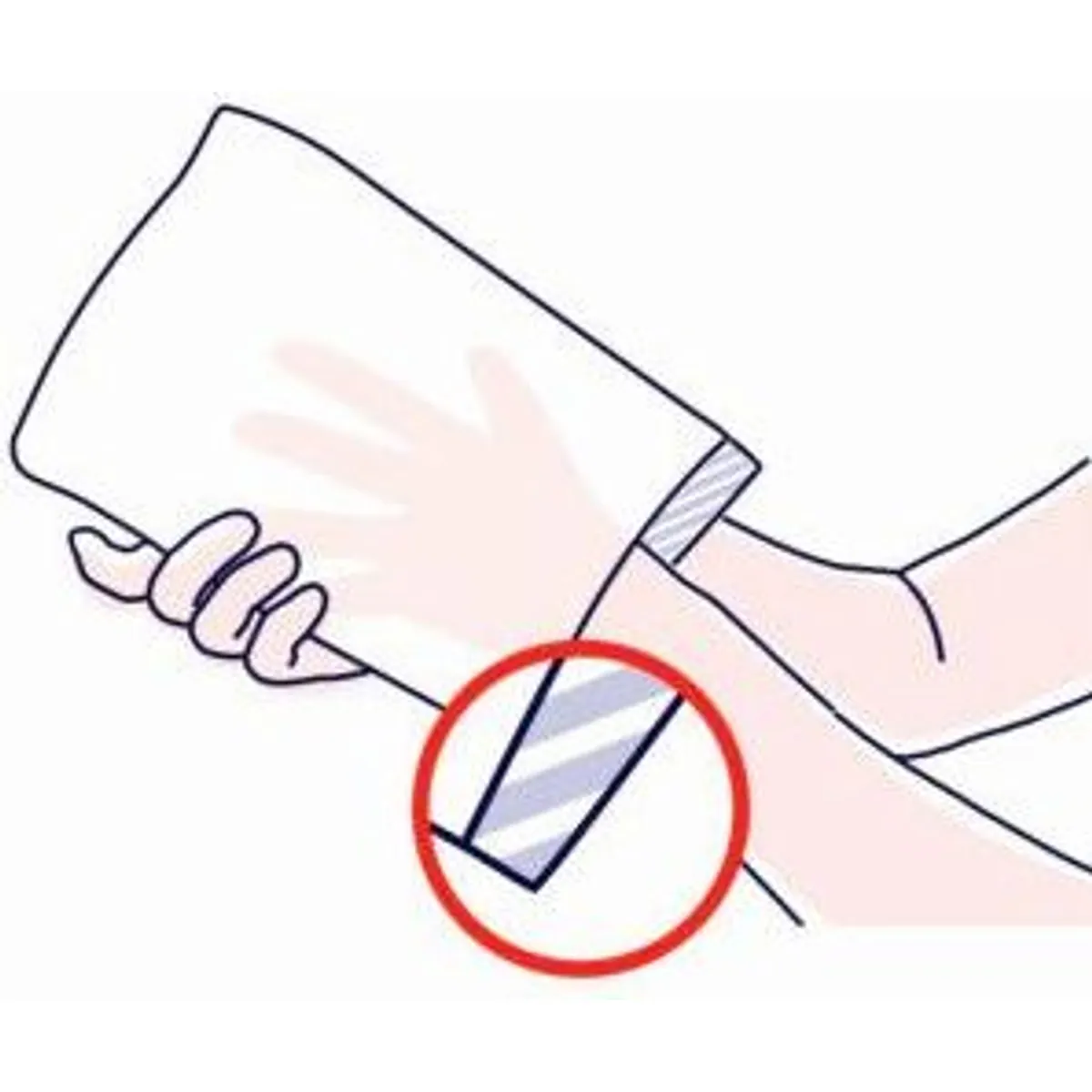 Seni Hygienische Waschhandschuhe, sanft und strapazierfähig 4