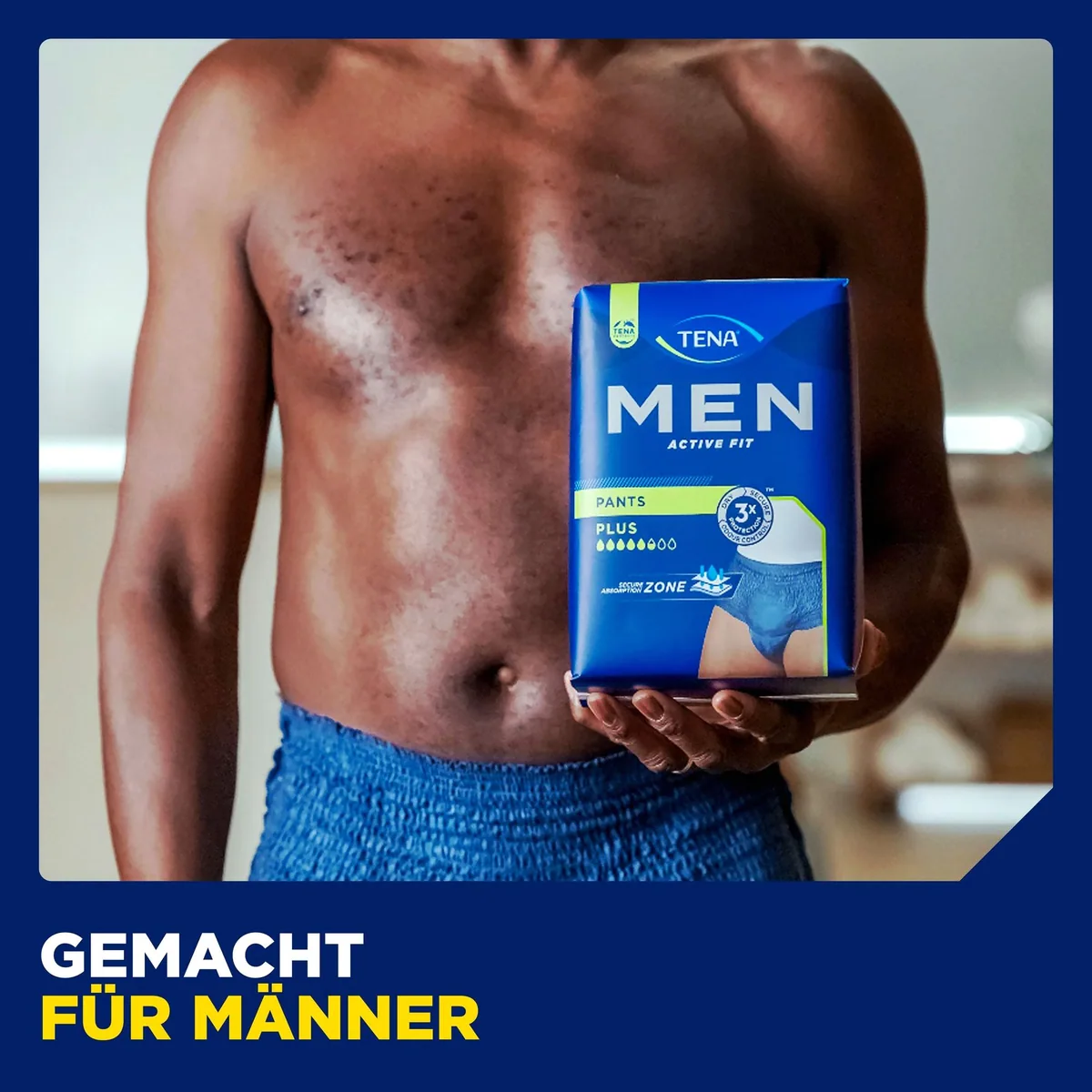 TENA MEN Active Fit Pants Plus, diskreter Schutz für Männer, optimale Passform, 12 Stück 2